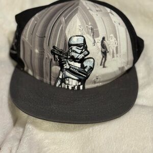 Star Wars Black & Gray Logo Interior Snapback Cap